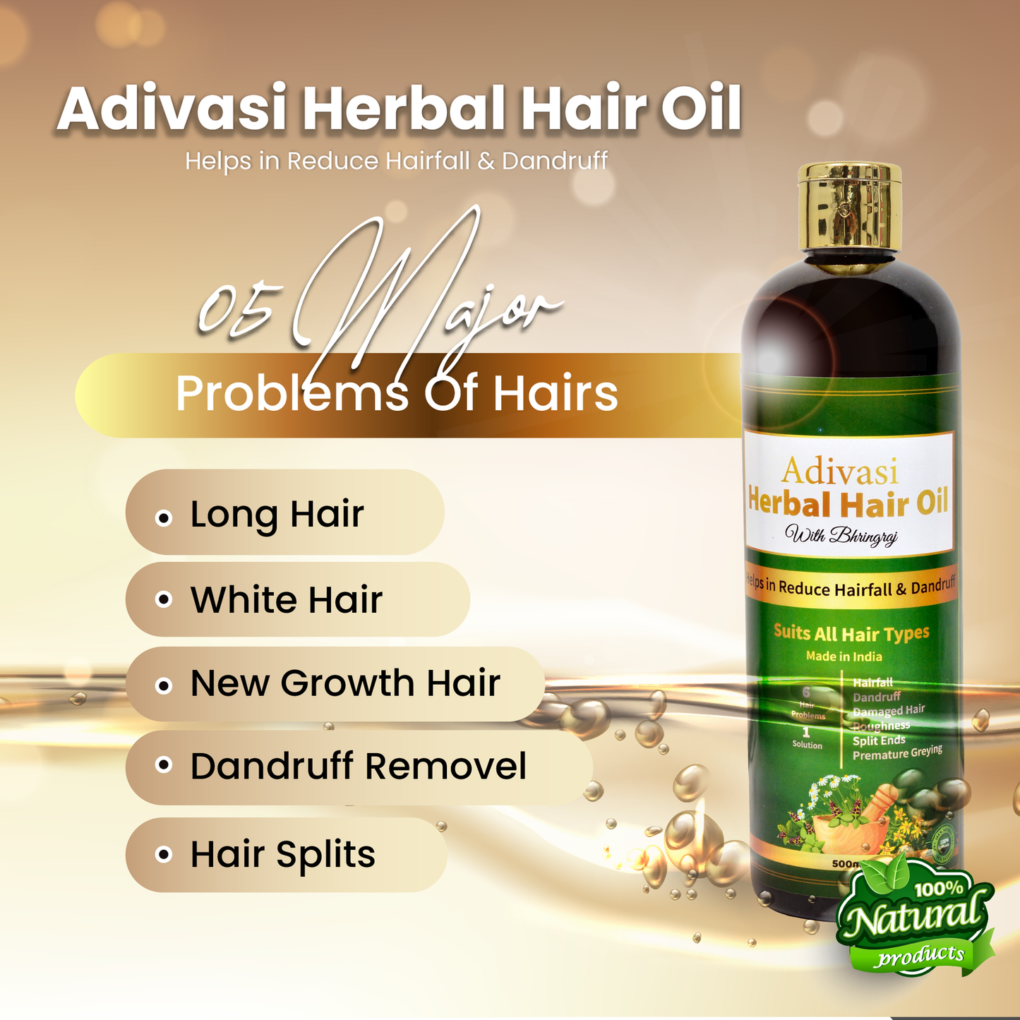 Adivasi Herbal Hair Oil