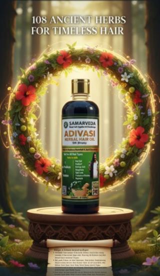 Samarveda Adivasi Herbal Hair Oil