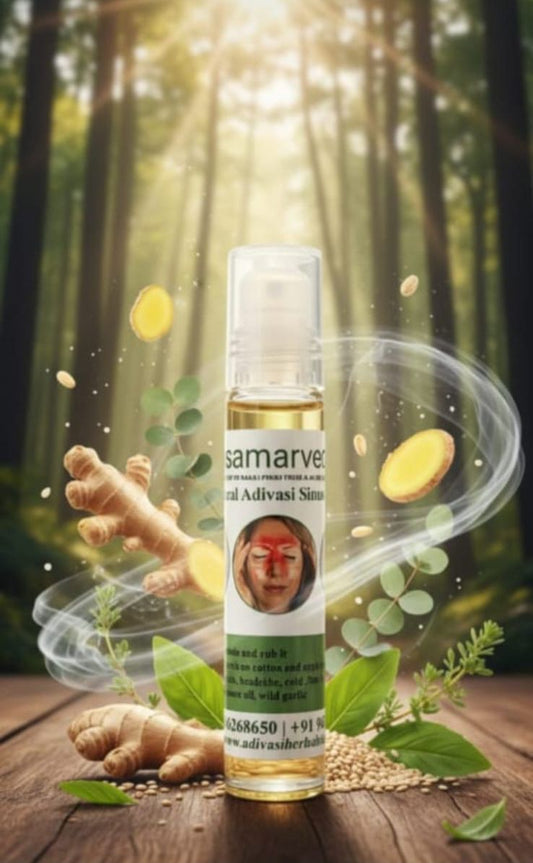 Samarveda Adivasi Migraine Oil – Natural Relief for Migraine & Headache Pain