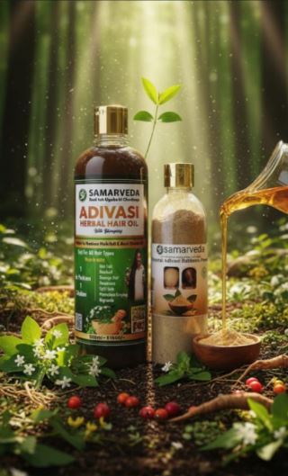 Samarveda Adivasi Hair Oil & Powder